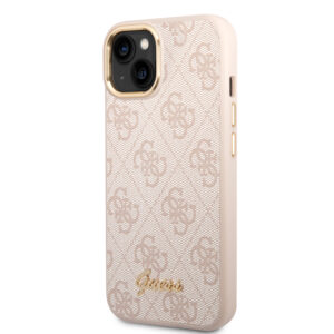 Guess Backcover iPhone 14 hoesje - Roze 2