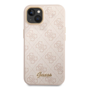 Guess Backcover iPhone 14 hoesje - Roze 3