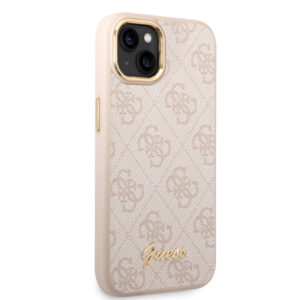 Guess Backcover iPhone 14 hoesje - Roze 4