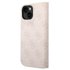 Guess Bookcase iPhone 14 hoesje - Roze 4