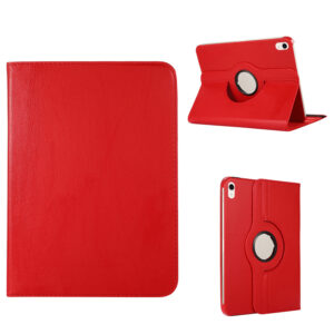 iPad 10 Hoes – 10e Generatie – 2022 – Case Cover – 10.9 Inch – Bookcase – 360 Graden Draaibaar – Roterend Hoesje – Rood