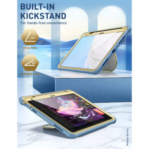 Cosmo iPad 10 Hoes met screen protector - 10.9 inch - Oceaan 4