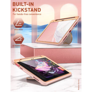 Cosmo iPad 10 Hoes met screen protector - 10.9 inch - Roze 4