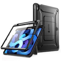 Supcase Fullcover hoes met screenprotector iPad 11 en iPad 10 - 10.9 inch - Zwart