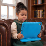 Solidenz EVA iPad Hoes voor kids – iPad 2018 / 2017 / Air 1 / Air 2 – 9.7 inch – Blauw - 5