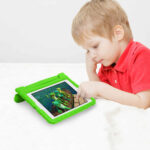 Solidenz EVA iPad Hoes voor kids – iPad 9 – iPad 8 – iPad 7 – 10.2 inch – Groen - 9