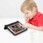 Solidenz EVA iPad Hoes voor kids – iPad 2018 / 2017 / Air 1 / Air 2 – 9.7 inch – Zwart - 7