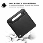 Solidenz EVA iPad Hoes voor kids – iPad 2018 / 2017 / Air 1 / Air 2 – 9.7 inch – Zwart - 3