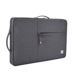 Alpha Dubbel laags laptop sleeve - 16 inch - Grijs