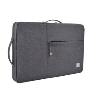 Alpha Dubbel laags laptop sleeve – 14 inch – Grijs