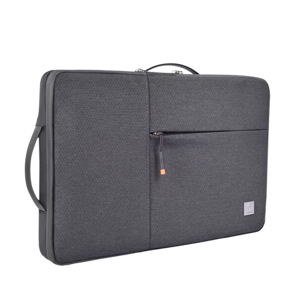 Alpha Dubbel laags laptop sleeve - 14 inch - Grijs 1