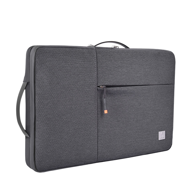 variatie Alpha Dubbel laags laptop sleeve – 16 inch – Grijs