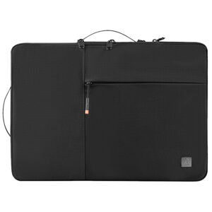 Alpha Dubbel laags laptop sleeve - Zwart 2