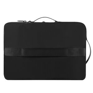 Alpha Dubbel laags laptop sleeve - Zwart 4