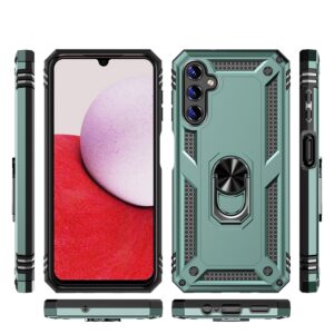 Ringhouder Backcover hoesje Samsung A14 - Groen 2