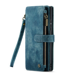 CaseMe Samsung Galaxy S23 Ultra wallet hoesje - Blauw 2