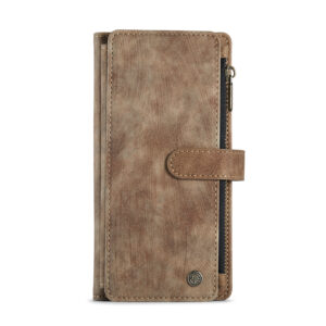 CaseMe Samsung Galaxy S23 Ultra wallet hoesje - Bruin 3