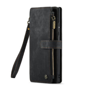 CaseMe Samsung Galaxy S23 Ultra wallet hoesje - Zwart 2