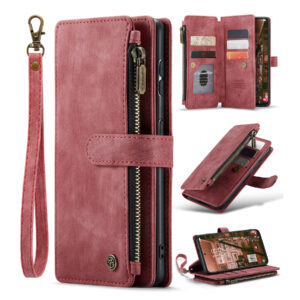 CaseMe Samsung Galaxy S23 wallet hoesje - Rood 1