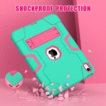 Shockproof Standcase hoes iPad 11 en iPad 10 – 10.9 inch – Aqua - 6