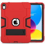 Shockproof Standcase hoes iPad 11 en iPad 10 – 10.9 inch – Rood - 1