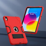 Shockproof Standcase hoes iPad 11 en iPad 10 – 10.9 inch – Rood - 7