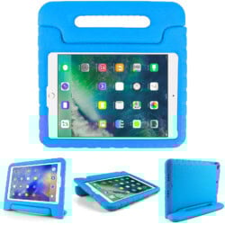 Solidenz EVA iPad Hoes voor kids - iPad 2018 / 2017 / Air 1 / Air 2 - 9.7 inch - Blauw