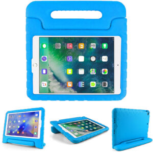 Solidenz EVA iPad Hoes voor kids – iPad 2018 / 2017 / Air 1 / Air 2 – 9.7 inch – Blauw