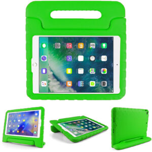 Solidenz EVA iPad Hoes voor kids - iPad 2018 2017 Air 1 Air 2 - 9.7 inch - Groen 1