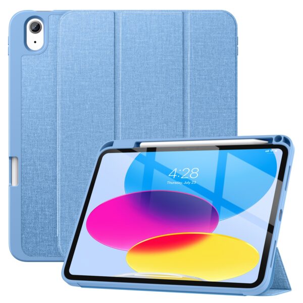 Solidenz TriFold Hoes iPad 10 - 2022 10.9 inch - Blauw 1