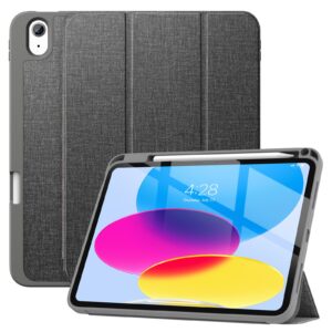 Solidenz TriFold Hoes iPad 10 – 2022 10.9 inch – Grijs