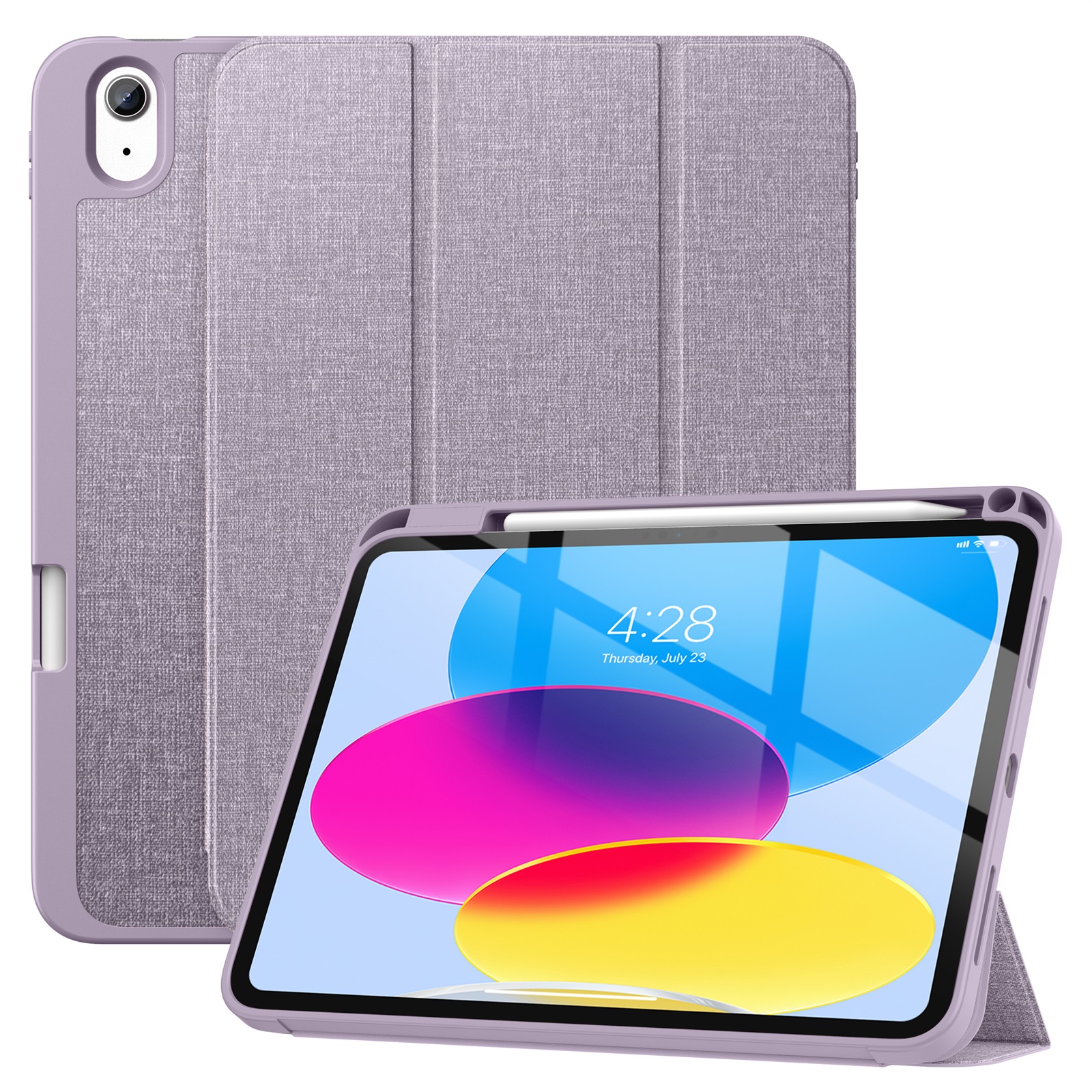 variatie Solidenz TriFold Hoes iPad 10 – 2022 10.9 inch – Lavender