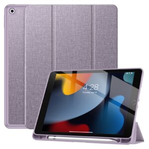 Solidenz TriFold Hoes iPad 9 iPad 8 iPad 7 - 10.2 inch - Lavender 1