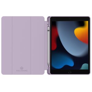 Solidenz TriFold Hoes iPad 9 iPad 8 iPad 7 - 10.2 inch - Lavender 4