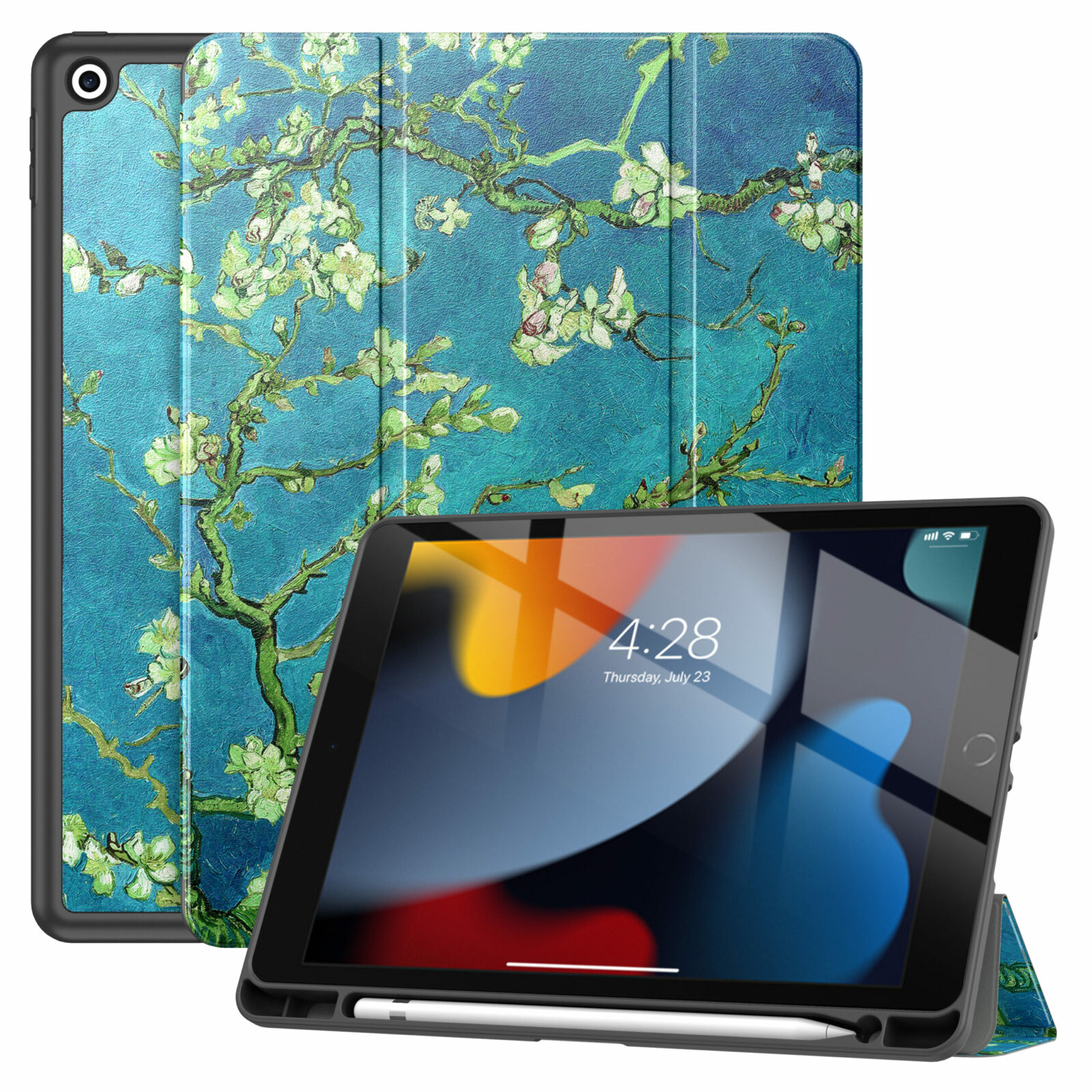 Solidenz TriFold Hoes iPad 9 iPad 8 iPad 7 - 10.2 inch - Sierkers 1