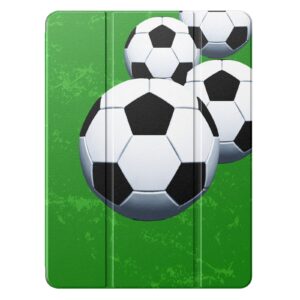 Solidenz TriFold Hoes iPad 9 iPad 8 iPad 7 - 10.2 inch - Voetbal 2