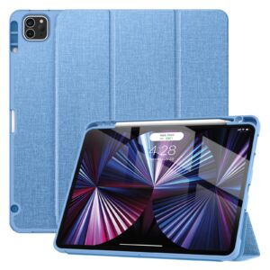 Solidenz TriFold Hoes iPad Air 5 / Air 4 / iPad Pro 11 inch – Blauw