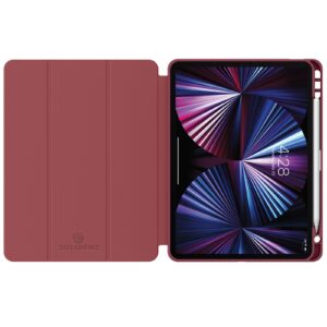 Solidenz TriFold Hoes iPad Air 5 Air 4 iPad Pro 11 inch - Wijnrood 10
