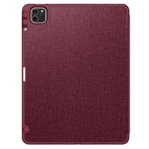 Solidenz TriFold Hoes iPad Air 5 Air 4 iPad Pro 11 inch - Wijnrood 3