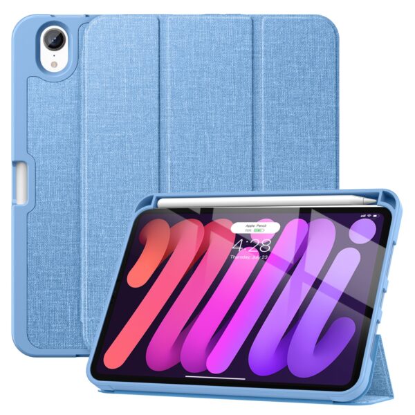 Solidenz TriFold Hoes iPad Mini 6 - Blauw 1