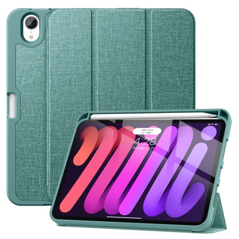 Solidenz TriFold Hoes iPad Mini 7 / iPad mini 6 - 2024 / 2021 - Lichtgroen