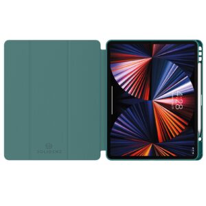 Solidenz TriFold Hoes iPad Pro 12.9 inch - Groenblauw 10