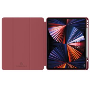 Solidenz TriFold Hoes iPad Pro 12.9 inch - Wijnrood 10