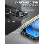 Supcase EdgeMag Hoesje met screenprotector iPhone 14 Pro - Zwart - 5