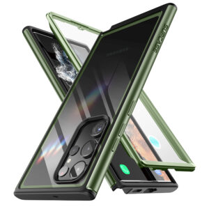 Supcase UB Edge Hoesje met screenprotector Samsung S23 Ultra - Groen 1