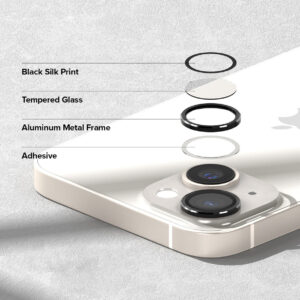 Solidenz Cameralens only protector iPhone 13 - iPhone 14 4