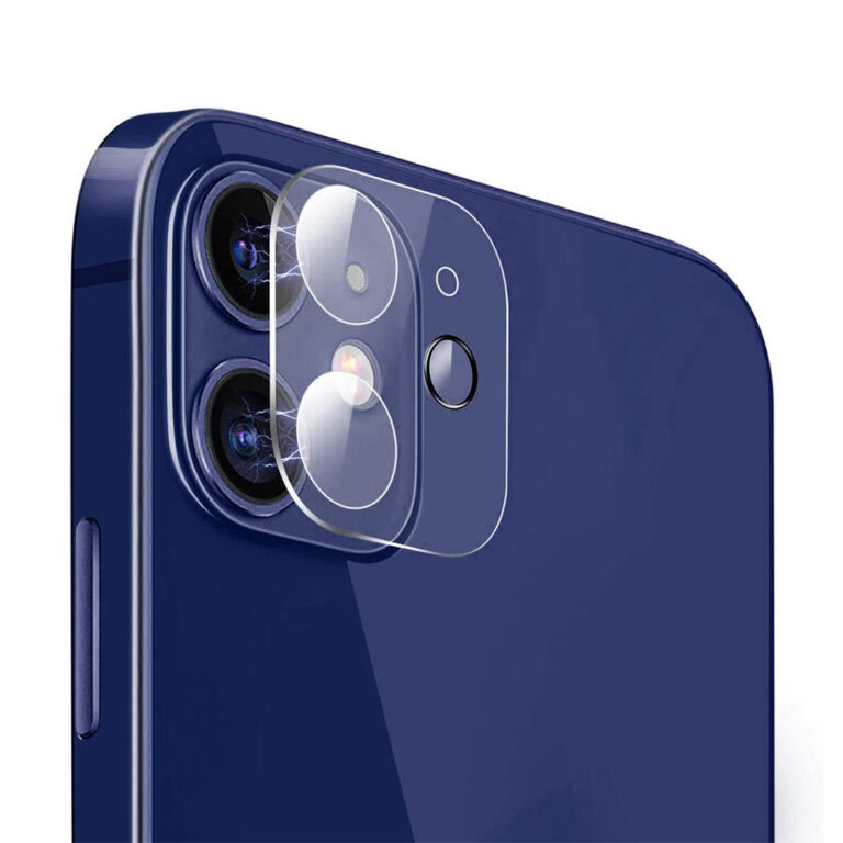 Solidenz Cameralens protector iPhone 12 - Transparant