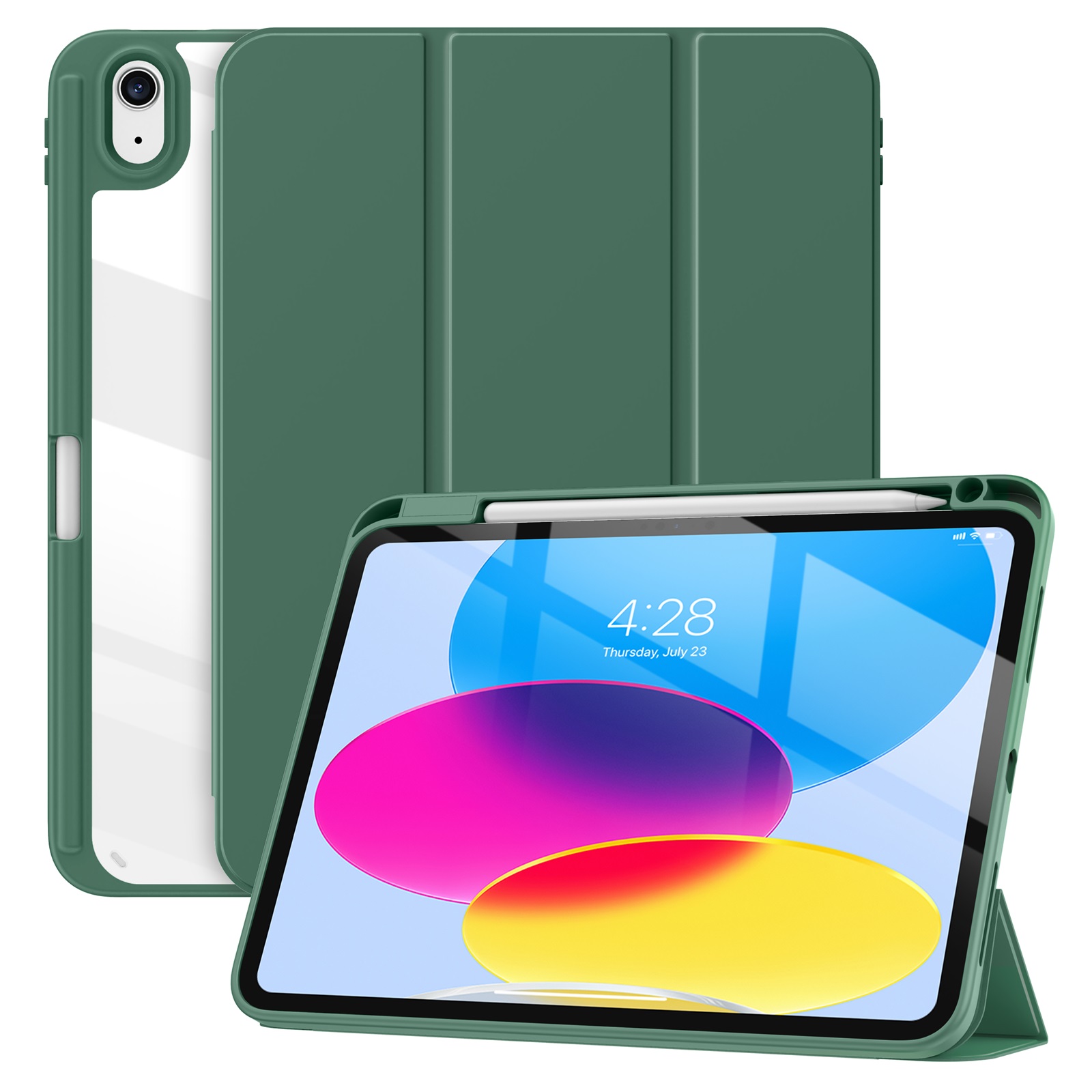 Solidenz Hybrid Hoes iPad 10 - 2022 10.9 inch - Groen 1