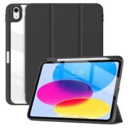 Solidenz Hybrid Hoes iPad 11 en iPad 10 - 2025 / 2022 10.9 inch - Zwart