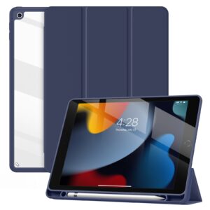 Solidenz Hybrid Hoes iPad 9 iPad 8 iPad 7 - 10.2 inch - Donkerblauw 1